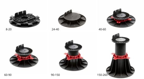Yeed - Tous les plots de terrasse disponibles dans différentes hauteurs